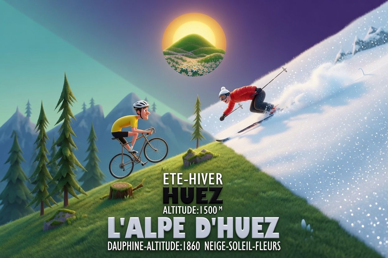 🇫🇷🗻🚴Alpe d’Huez Pistes: Tour de France 2026 Meets Ready Steady Slope🚴🗻🇫🇷
