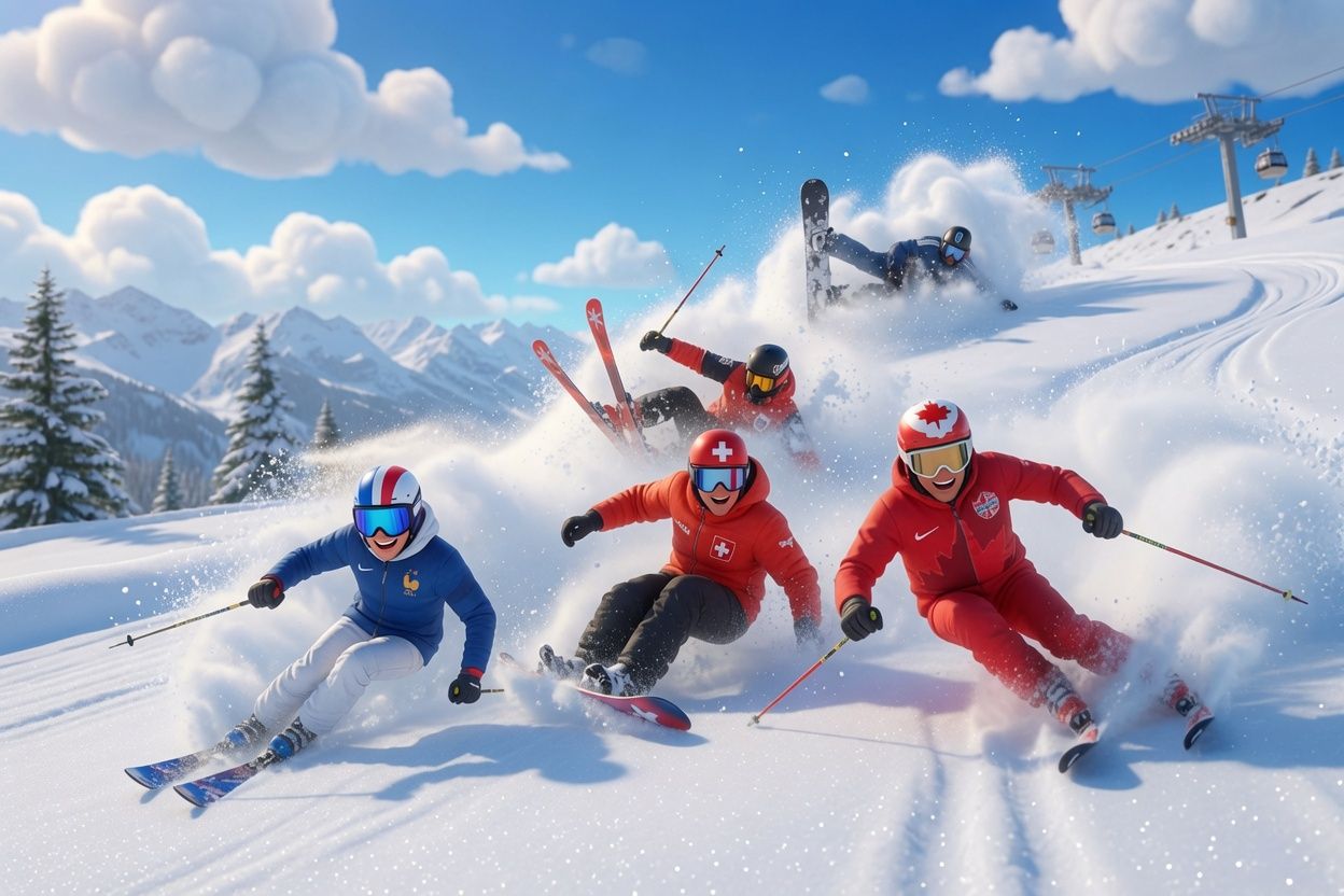 🎿⚽️🗻Only Three Remain: The League of Mountain Nations eyes the World Cup Quarter-finals 🗻⚽️🎿