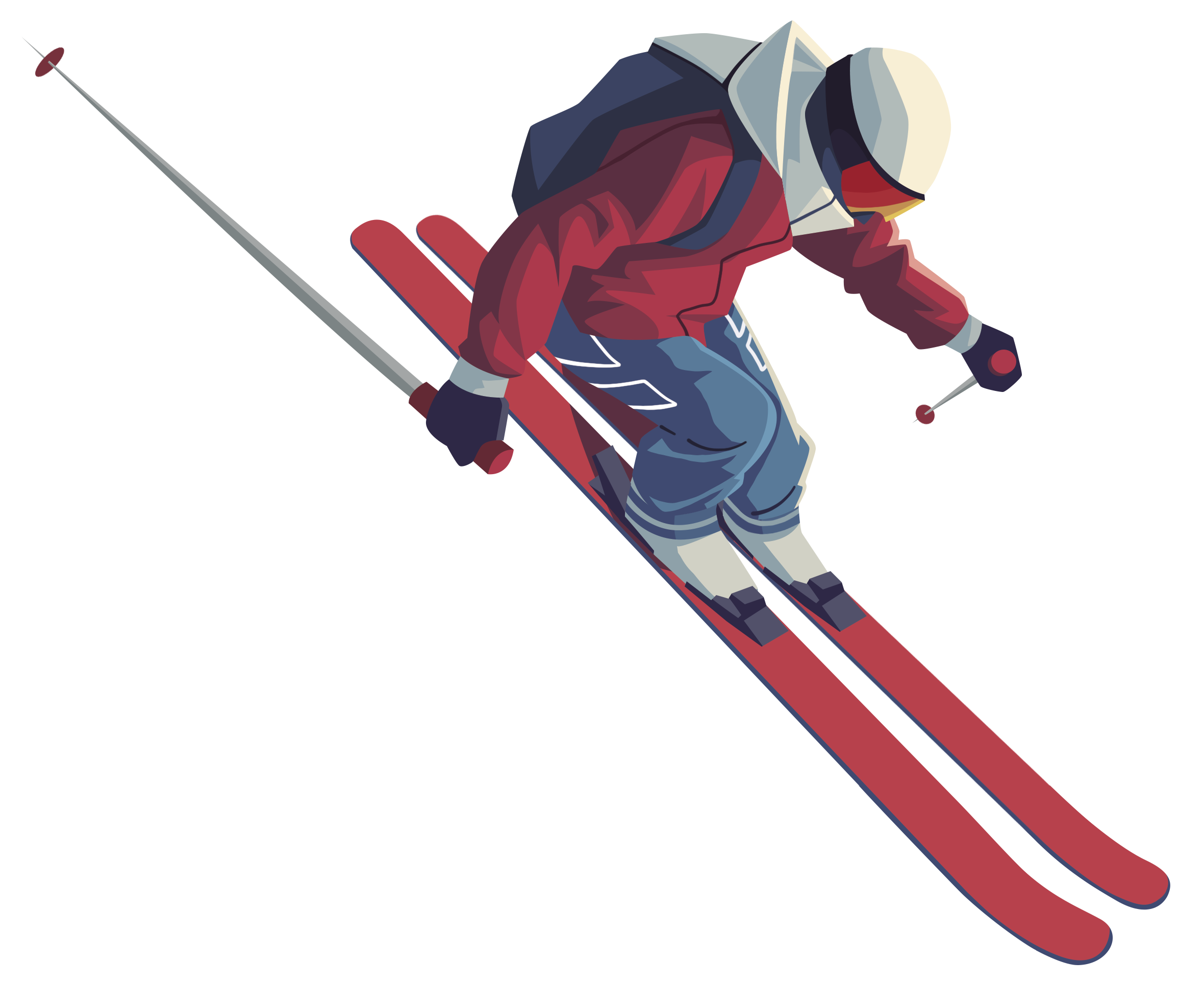 Skier Logo